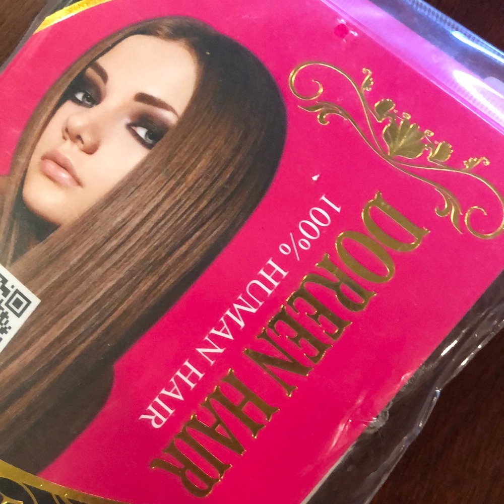 Doreen Hair 22” Blonde Clip in full extension set made with real human hair